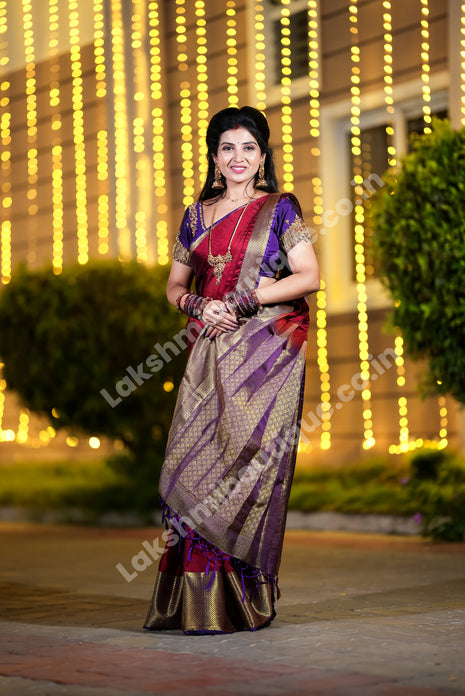 Kanchi Silk Gold Zari
