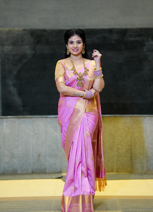 Kanchi Silk Gold Zari