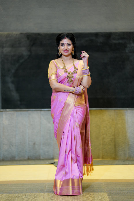 Kanchi Silk Gold Zari