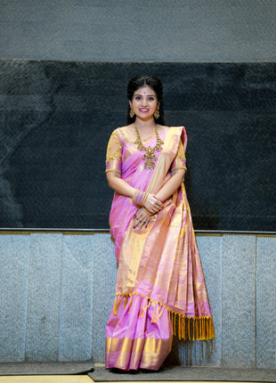 Kanchi Silk Gold Zari