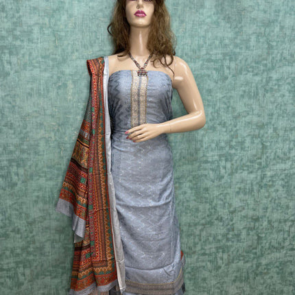 Dark_Cement_Cotton_ZicZag_Sequence_Salwar_Material