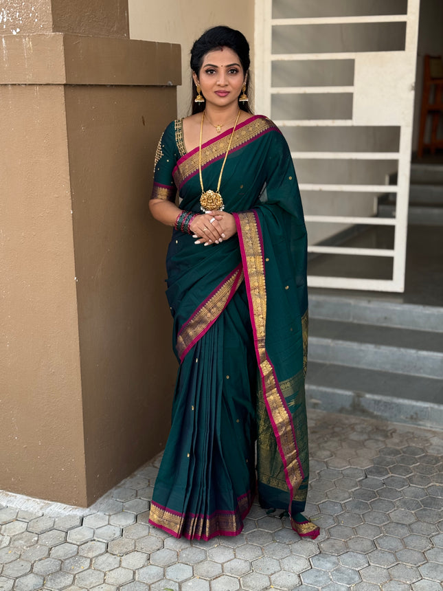 Mercerised Pure Chettinad Cotton