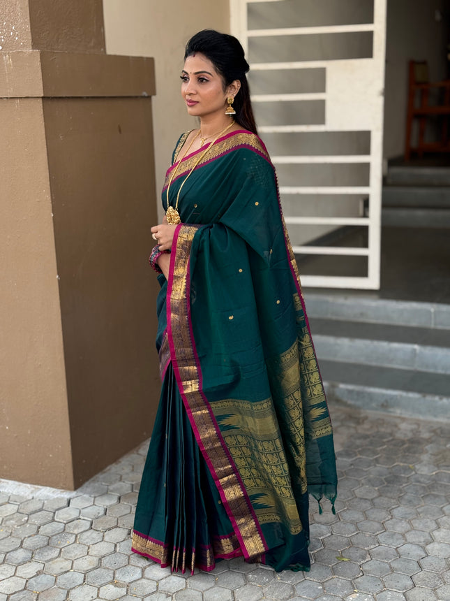 Mercerised Pure Chettinad Cotton