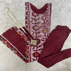 Radial_Dark_Merun_Salwar_Suit