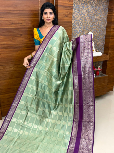 Semi kanchipuram Silk