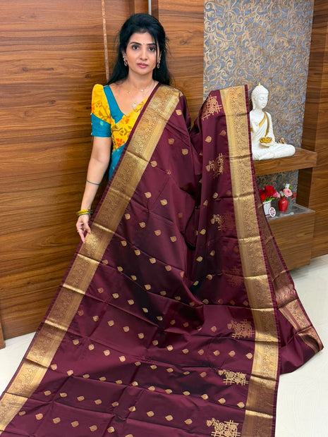 Premium Kanchi Gold Zari