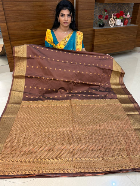 Premium Kanchi Gold Zari