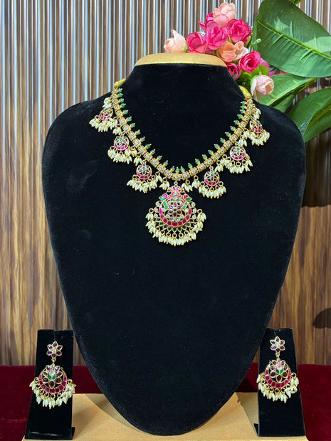 Kempu Beads Jewellery