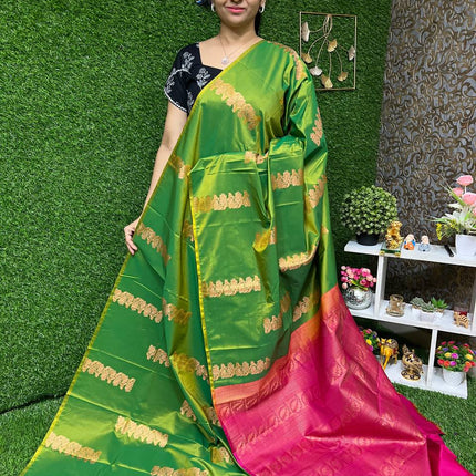 Border Less Kanchi Silk