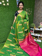 Border Less Kanchi Silk