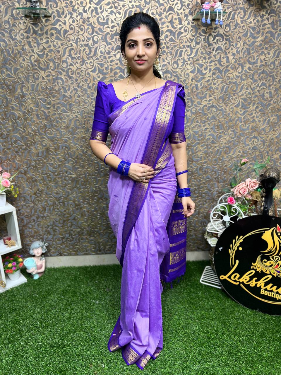 Kalyani Cotton Saree, Women's Fashion, Dresses & Sets, Traditional