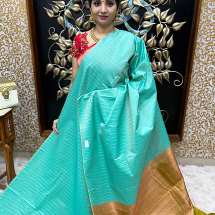 Border Less Kanchi Silk