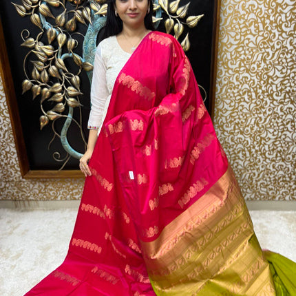 Border Less Kanchi Silk