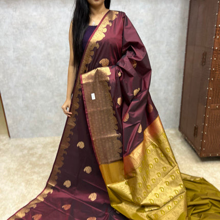 Premium Kanchi Gold Zari