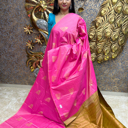 Border Less Kanchi Silk