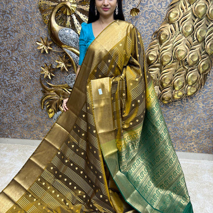 Kanchi Silk Gold Zari