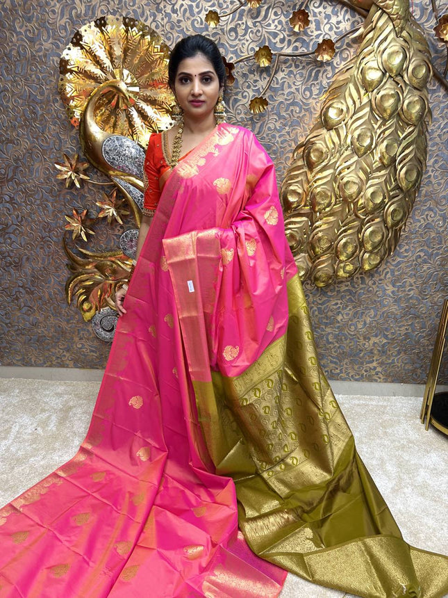 Premium Kanchi Gold Zari