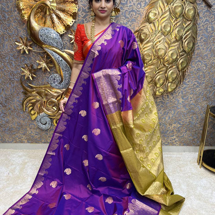 Premium Kanchi Gold Zari