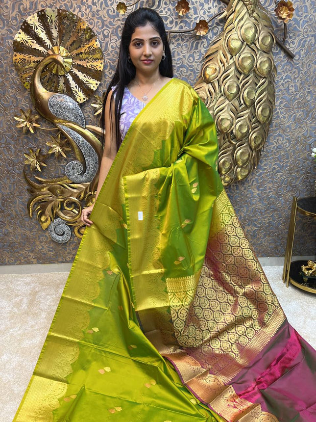 Premium Kanchi Gold Zari