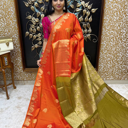 Premium Kanchi Gold Zari