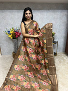 Semi Gadwal Silk Saree