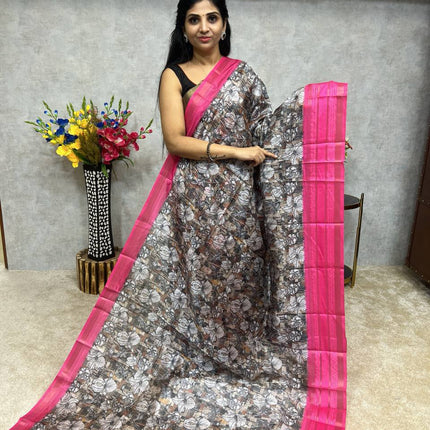 Semi Gadwal Silk Saree