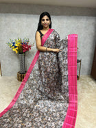 Semi Gadwal Silk Saree