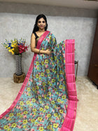 Semi Gadwal Silk Saree