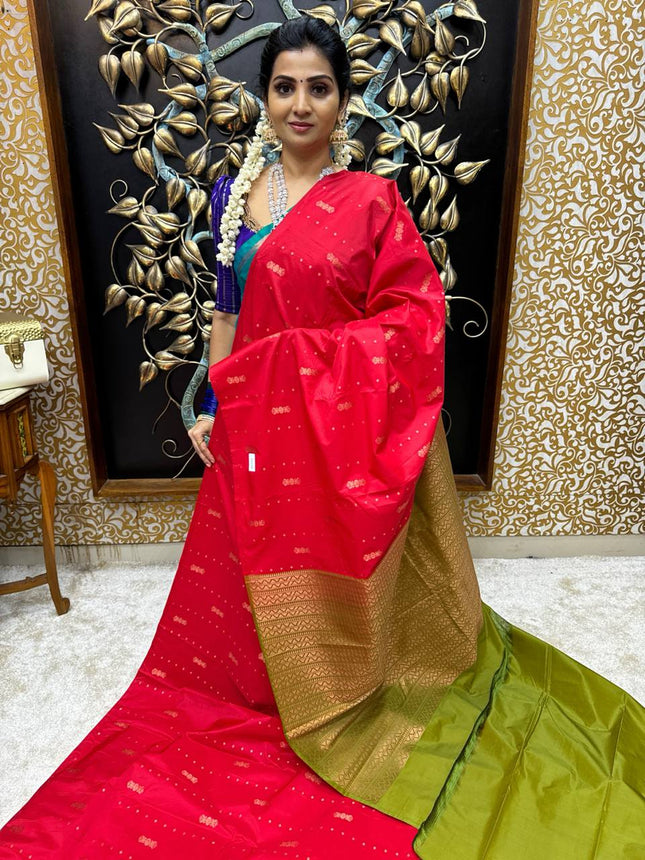 Border Less Kanchi Silk