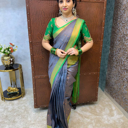 Semi Kanchipuram Silk