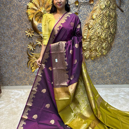 Premium Kanchi Gold Zari