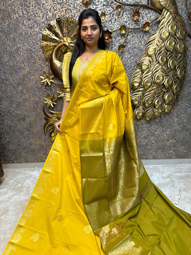 Premium Kanchi Gold Zari