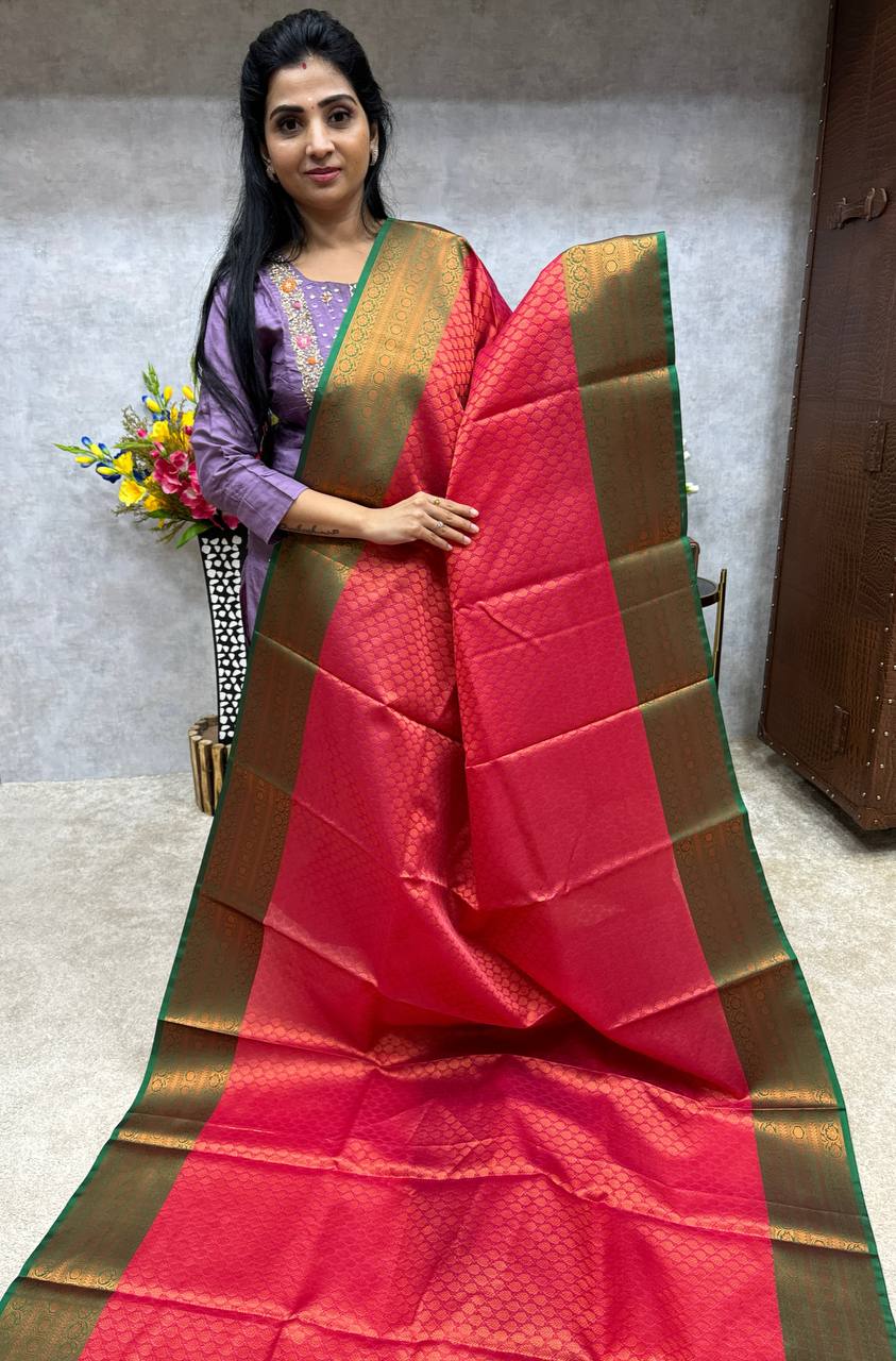 Kora weaves Buy kanchi style kora muslin saree online india with price | Sarees  online india, Tissue saree, Saree shopping