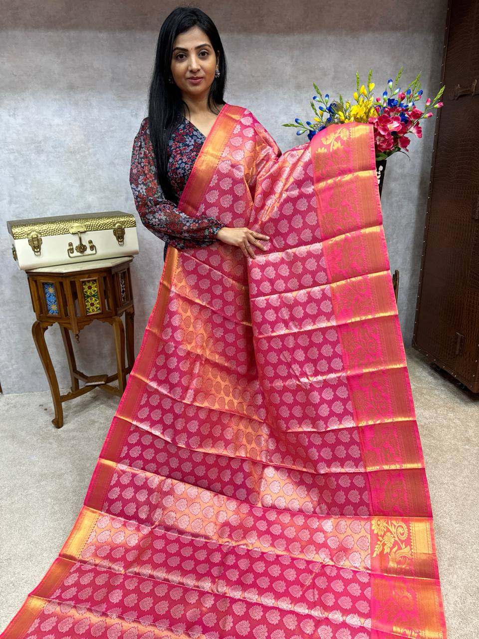 Wedding Kanchipuram Silk Sarees: Buy Latest Designs Online | Utsav Fashion