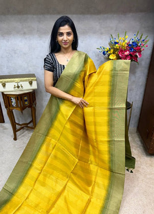 Semi Raw Silk Sarees