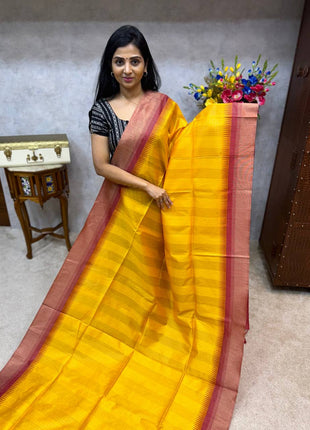Semi Raw Silk Saree