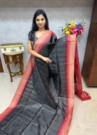 Semi Raw Silk Sarees