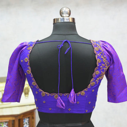 Aari Work Blouse (Customized Unstitched Blouse)