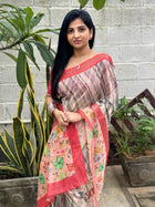 Semi Raw Silk Sarees