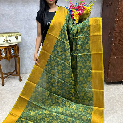 Semi Raw Silk Sarees