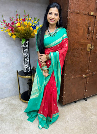 Retta Patta Border Silk