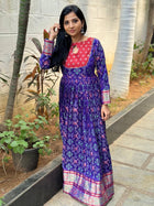 Anarkali Dress (Patola Dress With Sling Bag)