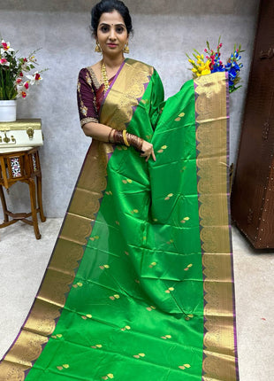 Premium Kanchi Gold Zari