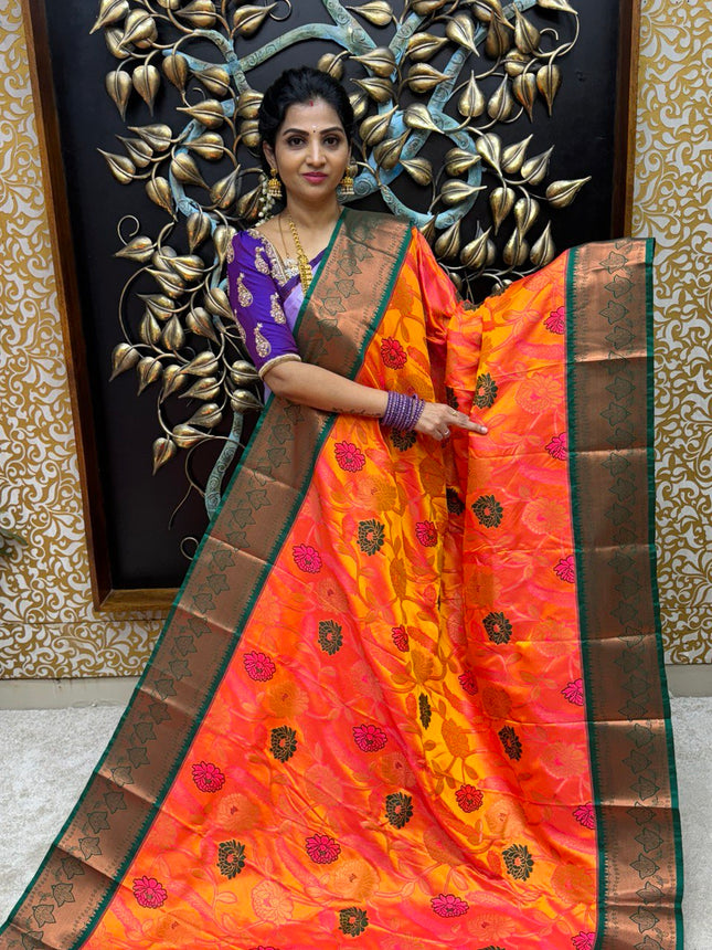 Contemporary Kanchi Silk