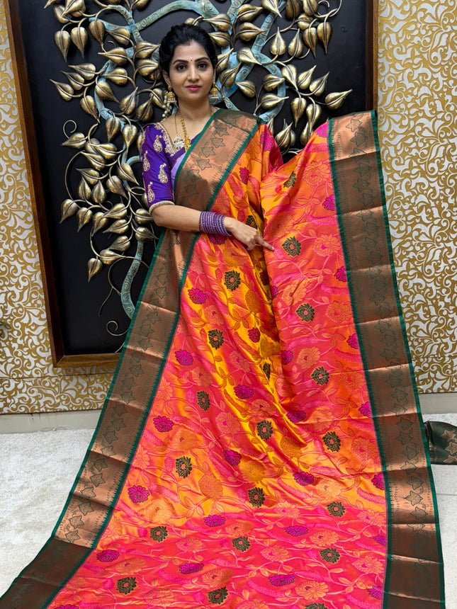 Contemporary Kanchi Silk