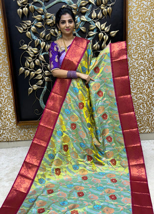 Contemporary Kanchi Silk