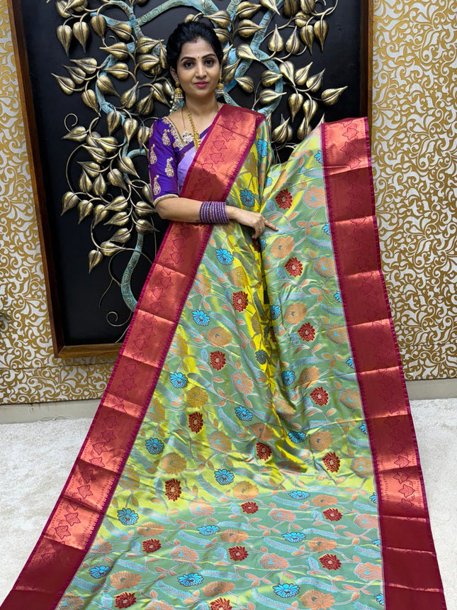 Contemporary Kanchi Silk