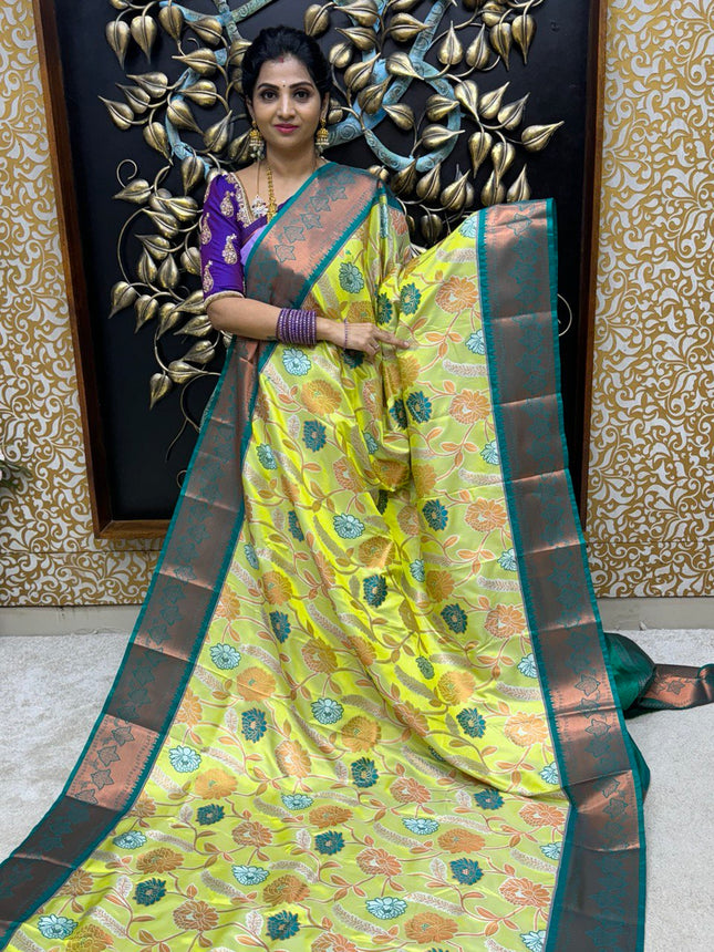 Contemporary Kanchi Silk