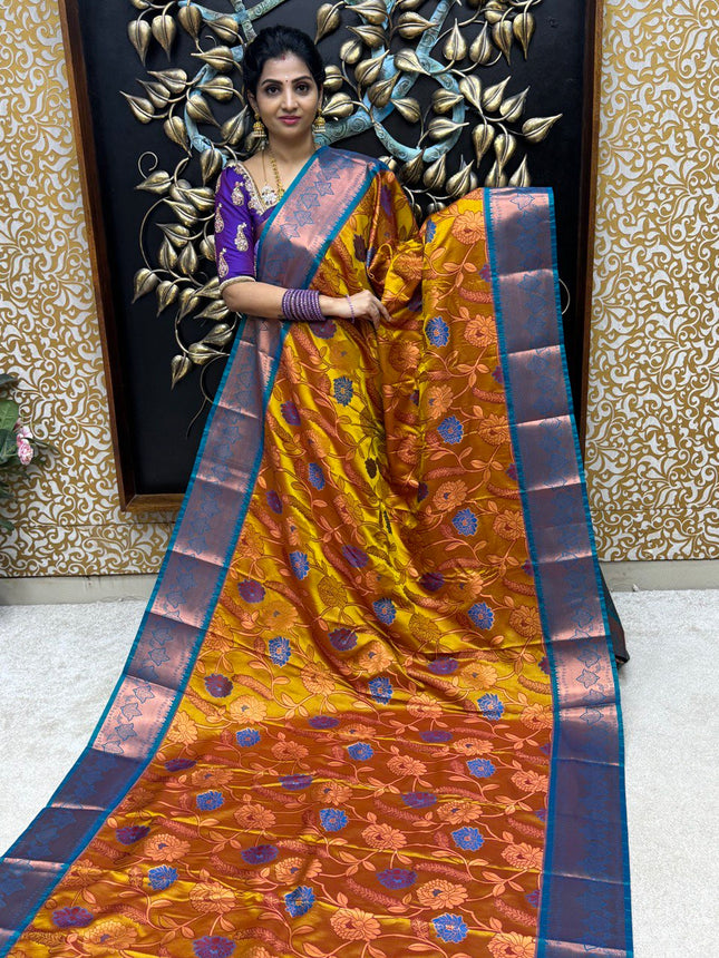 Contemporary Kanchi Silk