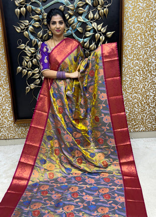 Contemporary Kanchi Silk
